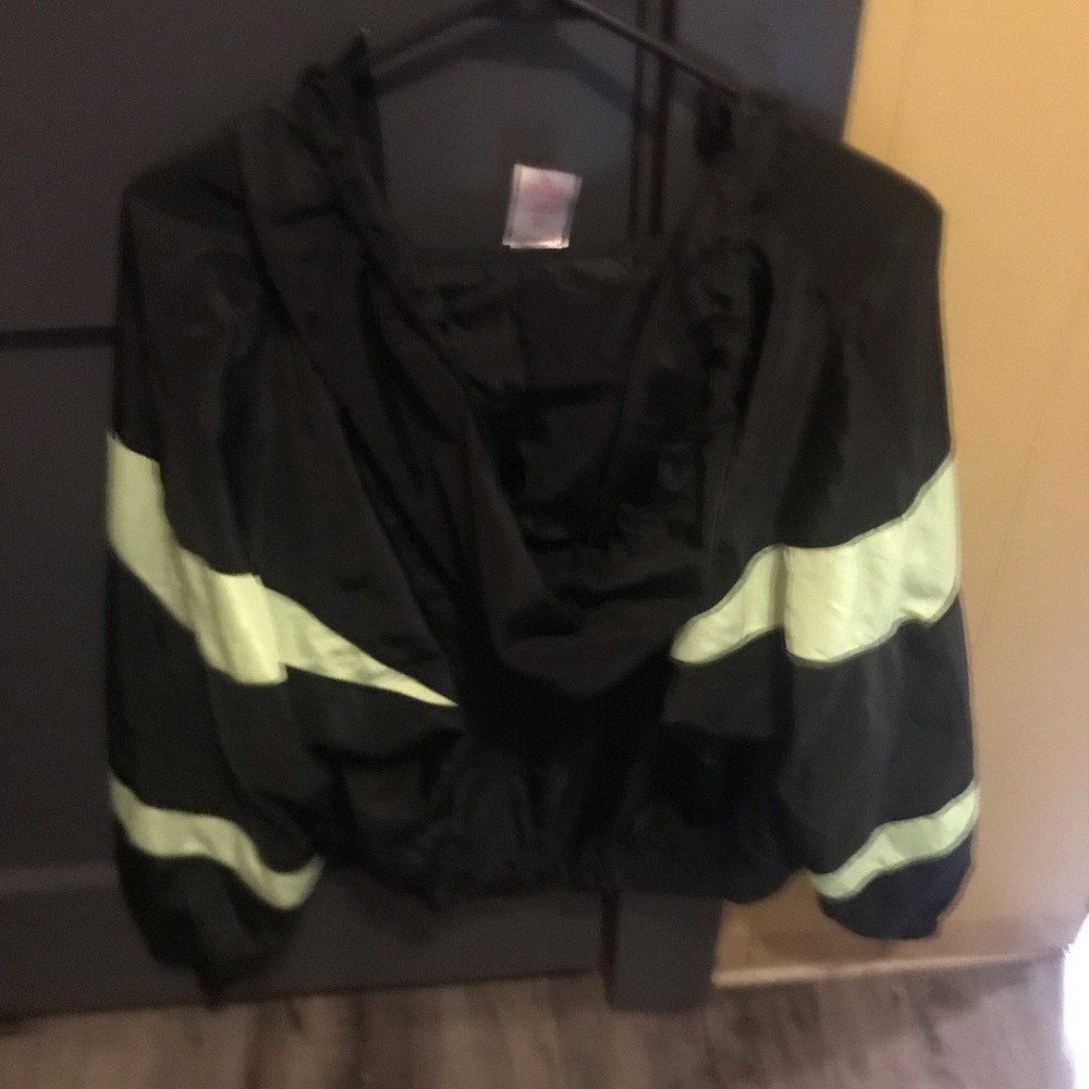 Neon Yellow Wind Breaker